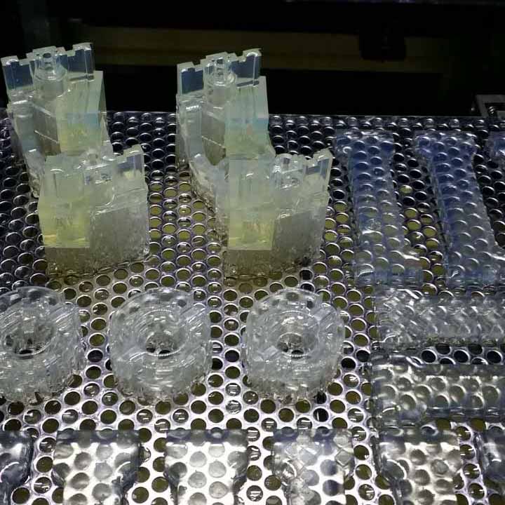 Transparent&Heat Resistant 3D Printing Photopolymer Resin for Concept Models(355nm SLA)